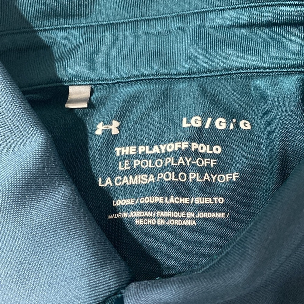 Under Armour polo. Size Large. - Picture 2 of 4